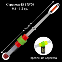 Сторожок лавсановый "ПМ" Стрекоза-IS 175/70 (0,4-1,2г) (инд уп)