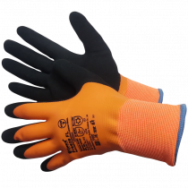 GWARD FREEZE FL оранжевый. Перчатки утепленные двухсл со вспен латекс покрытием (арт.APL6001) 10(XL)