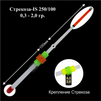 Сторожок лавсановый "ПМ" Стрекоза-IS 250/100 (0,3-2,0г) (инд уп)