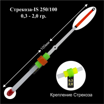 Сторожок лавсановый "ПМ" Стрекоза-IS 250/100 (0,3-2,0г) (инд уп)